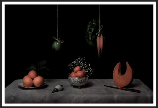 Main image Bodegón - Orange And Winter Squash