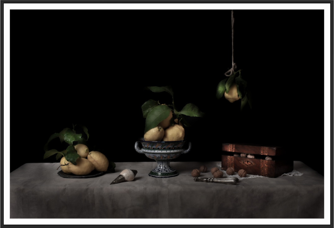 Main image Bodegón - Casket and Lemons
